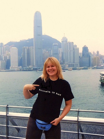 Carolin in Hong Kong