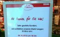 REWE-Markt in Kessenich: Wegen Umbau bis zum 24. Oktober 2013 geschlossen